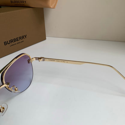 Burberry Metal Aviator Silver Lens Sunglasses for Men & Women - 487408 - detail image 6