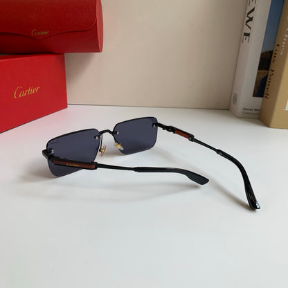 Cartier Square Silver Lens Sunglasses for Men & Women - 487211 - detail image 6