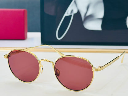 Cartier CT0626S Fashion Gold Lens Sunglasses for Men & Women - detail image 4