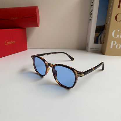 Cartier Square Blue Lens Sunglasses for Men & Women - 415823 - detail image 2