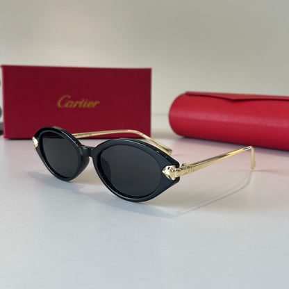 Cartier Lightweight Metal Rimless Silver Lens Sunglasses for Men & Wo - 465848 - detail image 3