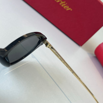 Cartier Lightweight Metal Rimless Silver Lens Sunglasses for Men & Wo - 465848 - detail image 10