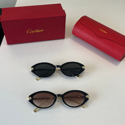 Cartier Lightweight Metal Rimless Silver Lens Sunglasses for Men & Wo - 487274 - detail image 11