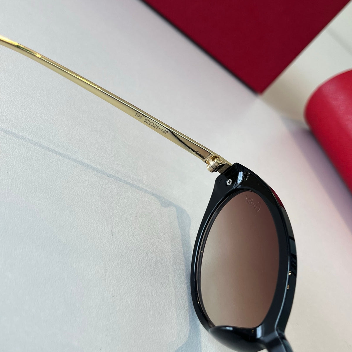 Cartier Lightweight Metal Rimless Silver Lens Sunglasses for Men & Wo - 465865 - detail image 9