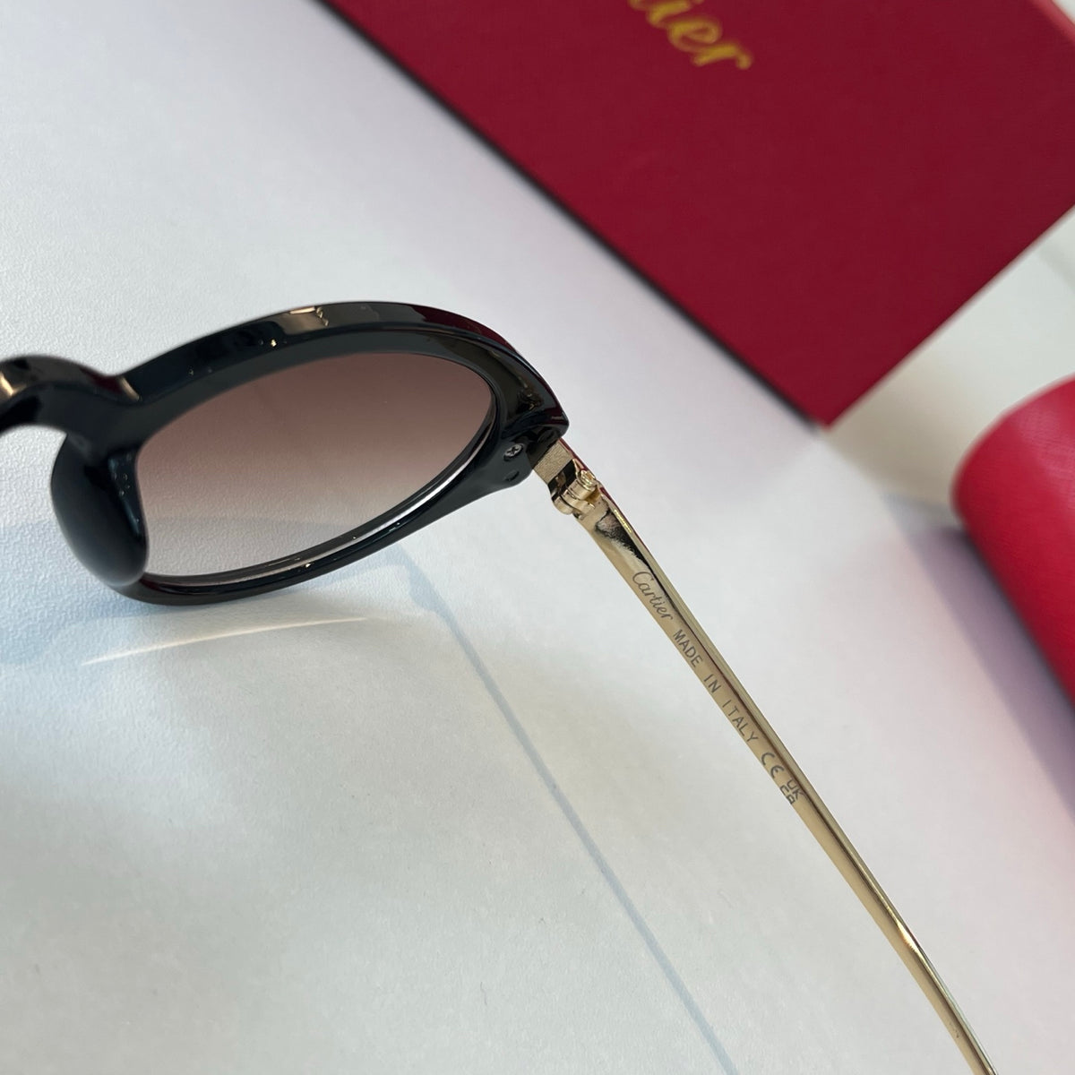 Cartier Lightweight Metal Rimless Silver Lens Sunglasses for Men & Wo - 487274 - detail image 10