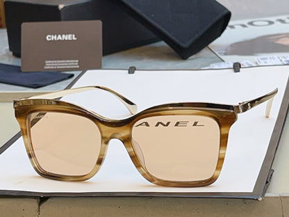Chanel CH4301 Fashion Orange Lens Sunglasses for Men & Women - detail image 5